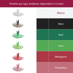 Perica Pomegranate Table Fruit Bowl, Modern Centerpiece with Quality Transparent Polycarbonate Design, Fruit Bowl Centerpiece with Napkin Holder or Candle Holder Slot