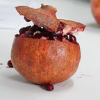Perica Pomegranate Table Fruit Bowl, Modern Centerpiece with Quality Transparent Polycarbonate Design, Fruit Bowl Centerpiece with Napkin Holder or Candle Holder Slot