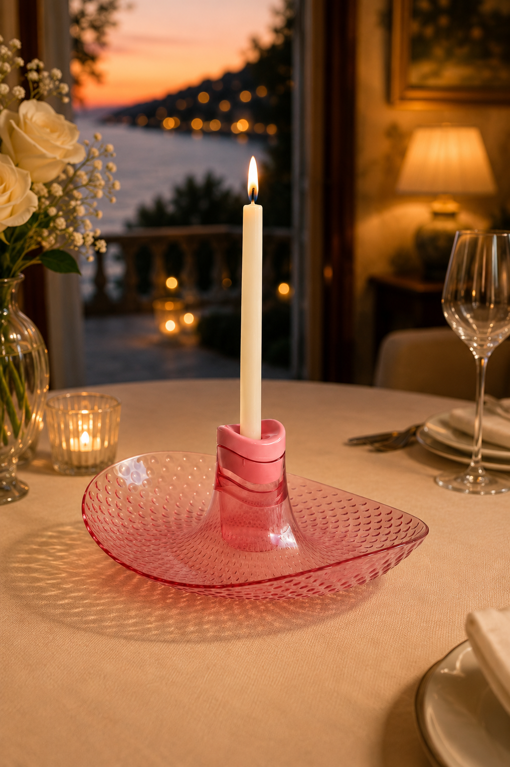 Grenade Perica Grapefruit Pink Tabletop Fruit Bowl