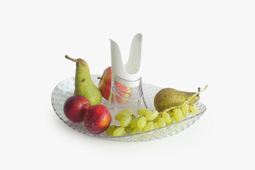 Granata Perica Porta Frutta da Tavolo Bianco