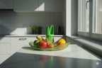 Granata Perica Lime Green Tabletop Fruit Bowl