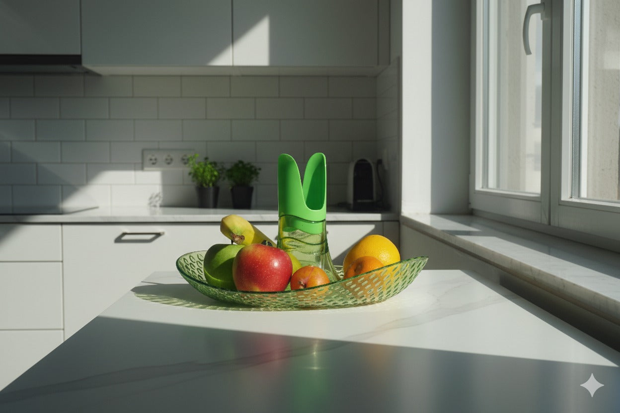 Granata Perica Porta Frutta da Tavolo Verde Lime