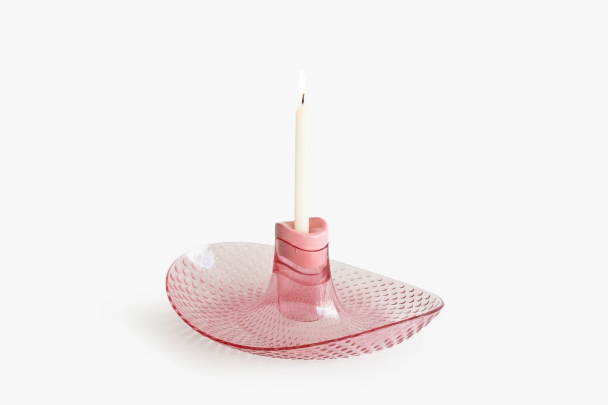 Granata Perica Centrotavola con fiori Rosa Pompelmo