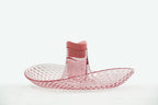 Perica Pomegranate Table Fruit Bowl, Modern Centerpiece with Quality Transparent Polycarbonate Design, Fruit Bowl Centerpiece with Napkin Holder or Candle Holder Slot